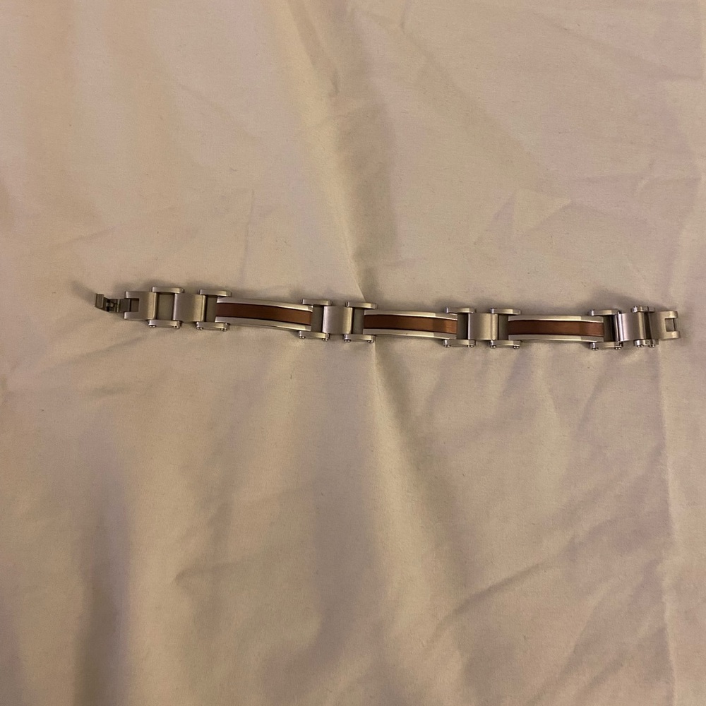 Men’s Polished Stainless Steel Kay Jewelers